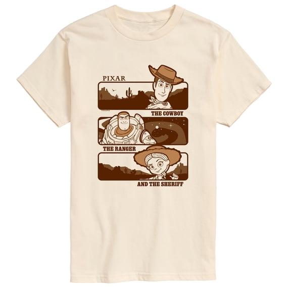 Toy Story 5 - The Cowboy, The Ranger, and the Sheriff - Men's Short Sleeve Graphic T-Shirt
