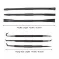 thumbnail image 4 of 6Pcs Prying Bar Hook Set For Double Ended Abs Plastic Black For Removing O Ring, 4 of 9