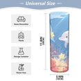 thumbnail image 2 of Vase Plastic Vase Flower Vase Desktop Decorative Vase Wedding Decoration Vase Anti-Drop Durable Dolphin Cute, 2 of 6