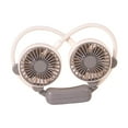 thumbnail image 3 of Ventilador para colgar en el cuello, ventilador de mano, ventilador portátil con banda para el cuello, ventilador personal portátil para Blanco, 3 of 7