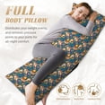 thumbnail image 3 of KLL Ultra Soft Microfiber Body Pillow Cover/Pillowcases 20"x54" with Hidden Zipper Closure-Squirrel Garden Delight, 3 of 5