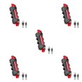 thumbnail image 1 of relayinert USB Bike Tail Light Bicycle Safety Cycling Reminding Rear Lamp Waterproof Taillight Wide Range Accessories Gear Red 5Set, 1 of 5