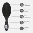 thumbnail image 3 of Cepillo para el cabello Wet Brush Original Detangler Black Frost, 3 of 9