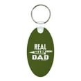 thumbnail image 3 of ThisWear Fathers Day Keychain for Dad Real Sharp Dad Knife Pun Aluminum Oval Keychain, 3 of 3