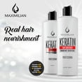 thumbnail image 3 of Maxi Milian Keratin Shampoo & Conditioner Set for Curly Hair – Sulfate-Free, Clarifying Formula, 16.9 fl oz (2-Pack), 3 of 6