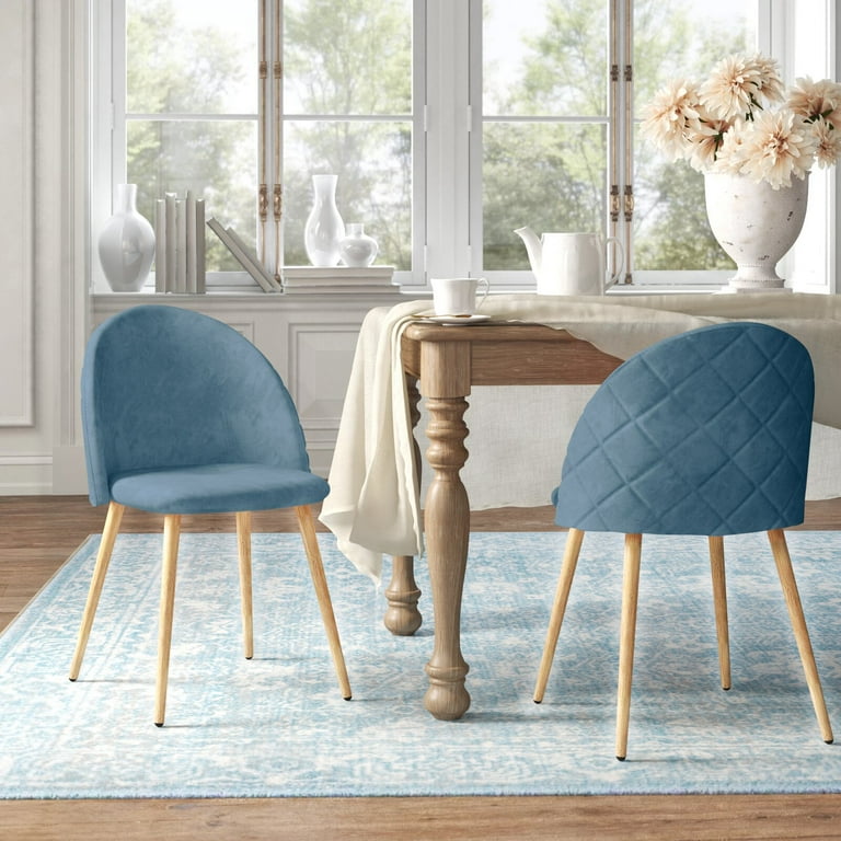 Marston velvet upholstered side chair deals