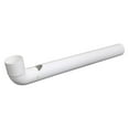 thumbnail image 1 of Plastmo 5005410 Classic White Vinyl Gutter Outlet, 1 of 1