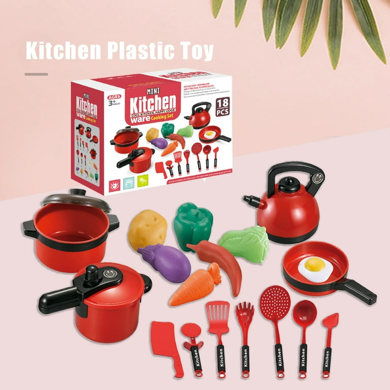 Toy Kitchen for Kids Cooking Utensils Children's Pretend Play Cutting  Miniature Food Set Pot Pan Educational Unisex Novel Gift - AliExpress