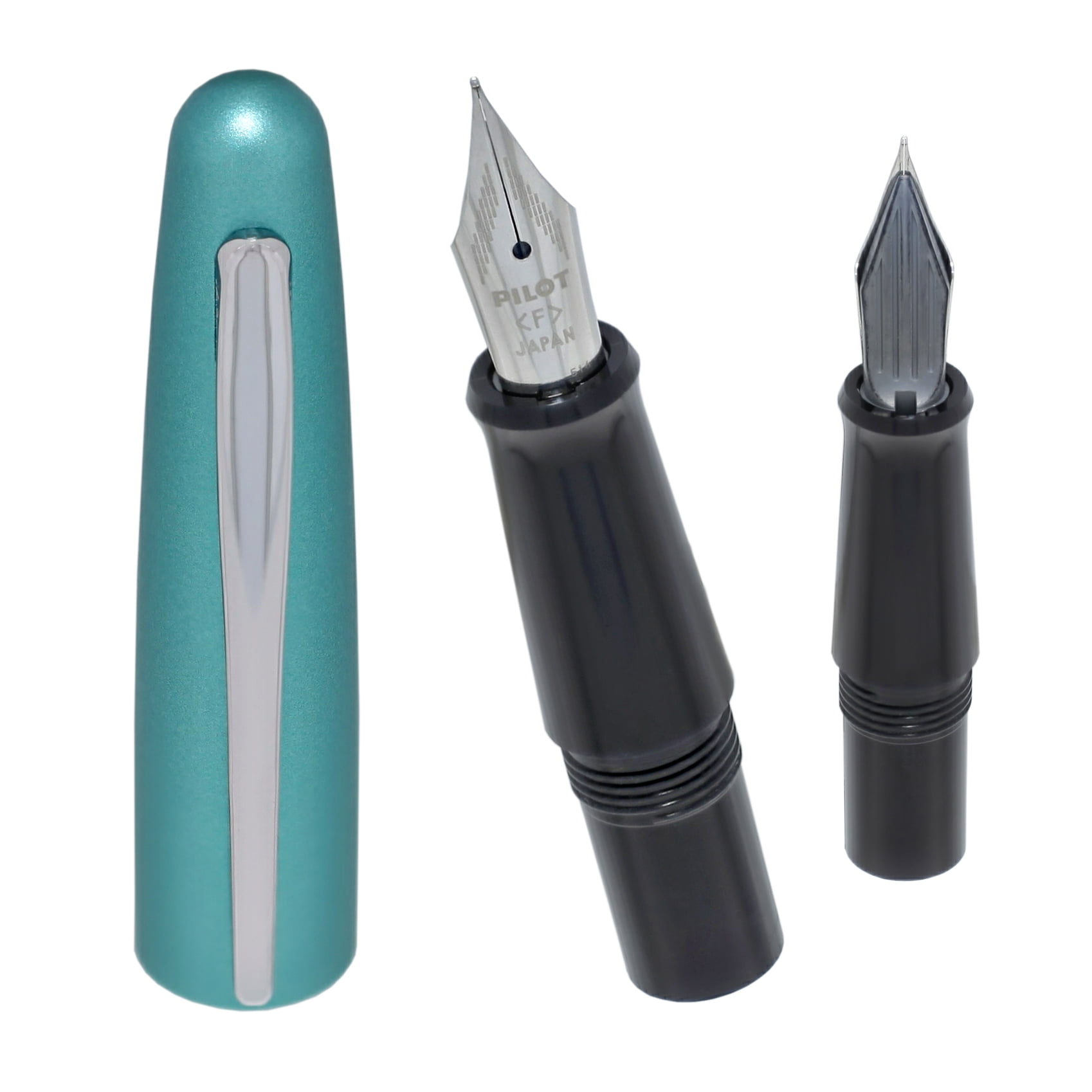 Pilot Metropolitan Retro Pop Fountain Pen - Turquoise - Stub Nib