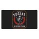 thumbnail image 1 of Alfombrilla de ratón Social Distortion para juegos, alfombrilla de ratón grande de goma antideslizante para trabajar, jugar, oficina, 15,8 x 29,5 pulgadas, 1 of 5