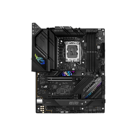 ASUS ROG Strix B760-F Gaming WiFi Intel B760(13th and 12th Gen) LGA 1700 ATX motherboard, 16 + 1 power stages, DDR5 up to 7800 MT/s, PCIe 5.0, three M.2 slots, WiFi 6E, USB 3.2 Gen 2x2 Type-C®, and Au