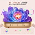 thumbnail image 2 of Monitor de actividad física Smartwatch Tensky AMOLED AI de 1,85 pulgadas, 3 ATM, 2 of 7