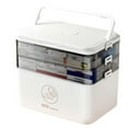 thumbnail image 1 of Medicine Storage Box Portable Medicine Box Portable Medicine Storage Box Multifunctional Storage Box, 1 of 5
