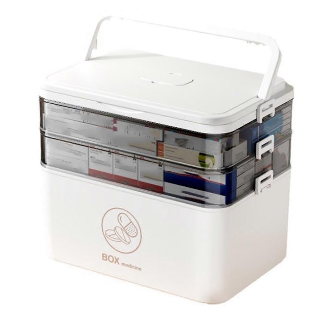 Medicine Storage Box Portable Medicine Box Portable Medicine Storage Box Multifunctional Storage Box
