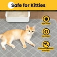 thumbnail image 3 of Conlun Cat Litter Mat, 24" x 17" Premium Durable PVC, Non-Slip, Less Waste, Urine Waterproof, 3 of 10