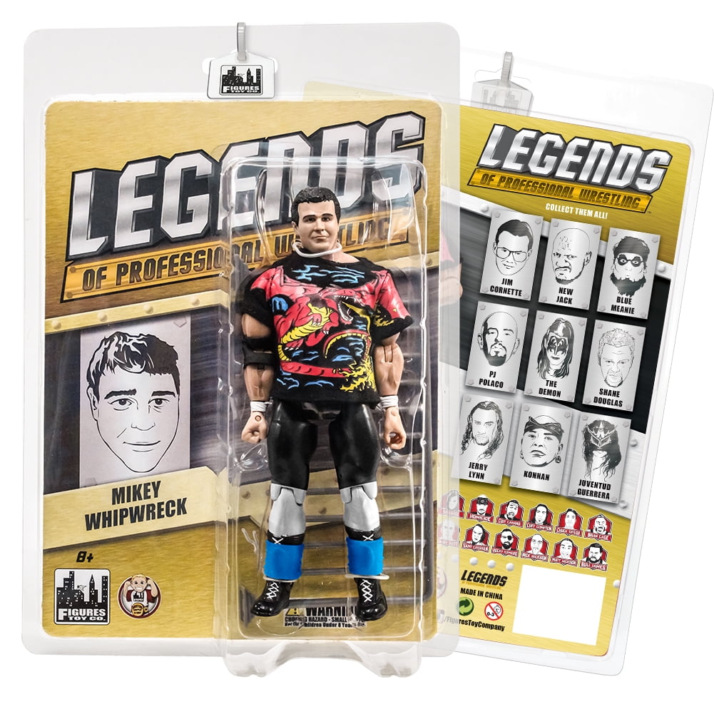 Legends of Professional Wrestling Series Action Figures Mikey Whipreck