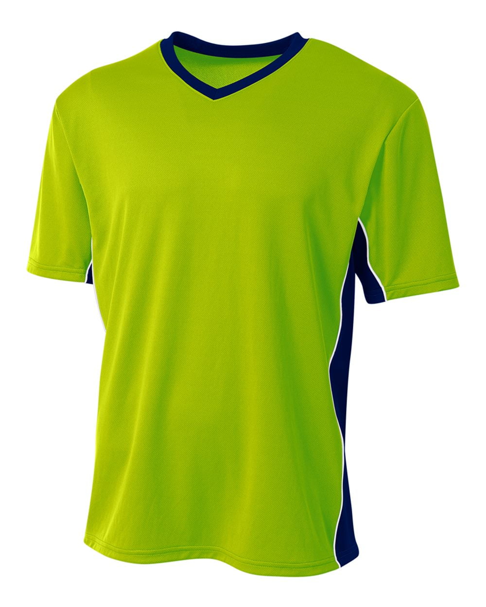 A4 Youth Short Sleeve V- Neck Atheltic Liga Sports Soccer wear Jersey ...