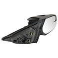 thumbnail image 4 of TRQ Passenger Side Power Heated Mirror Textured Black with Puddle Light Fits 2012-2019 Ford Taurus SEL without Memory FO1321446, 4 of 5