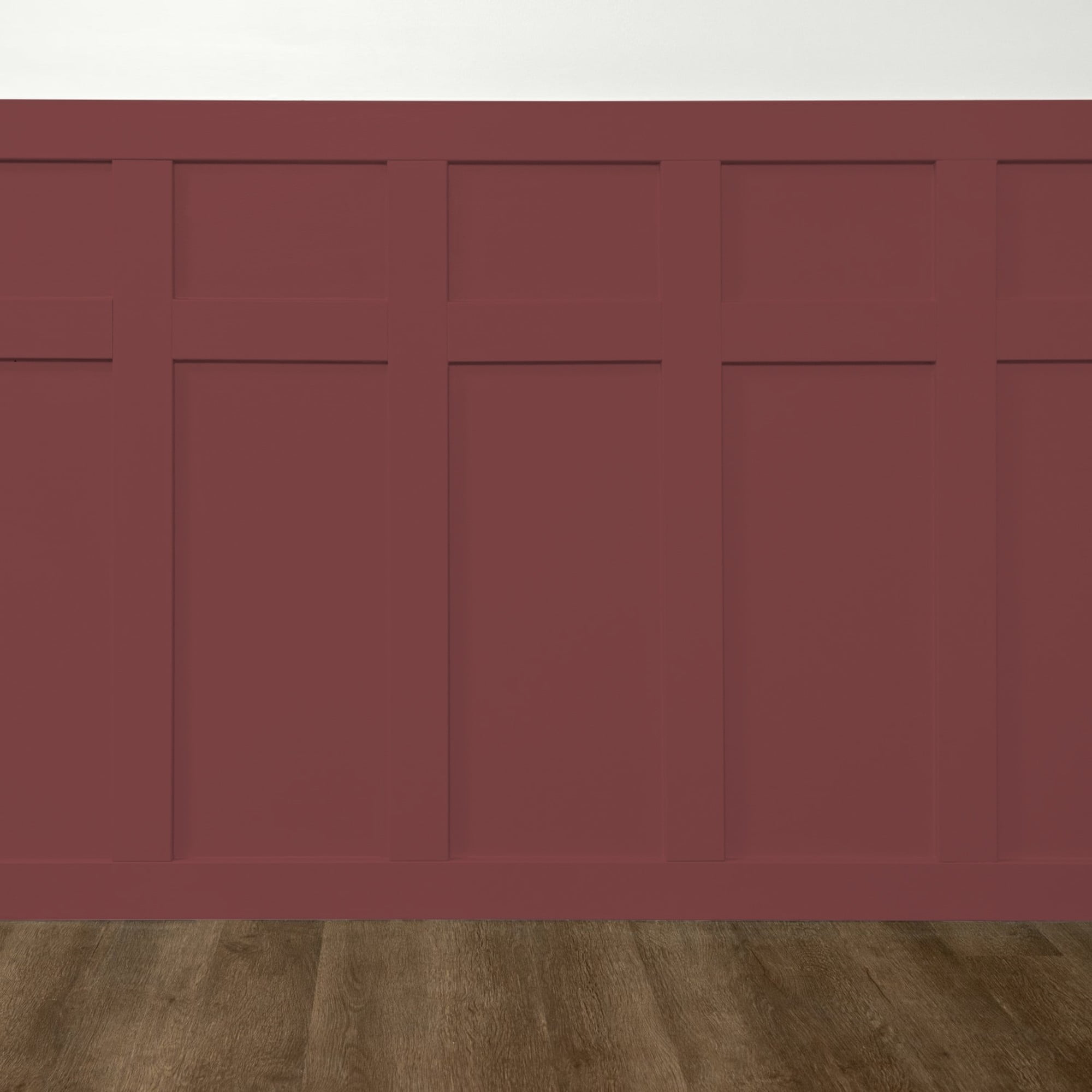 Glidden One Coat Bordeaux / Red Semi-Gloss Interior Paint with Primer, 1 Gallon