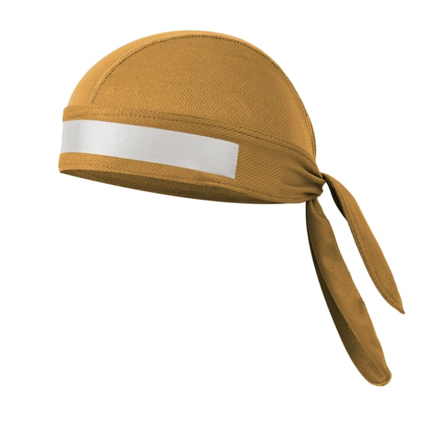 Forro de casco Macarena Gorra de ciclismo elástico a prueba debajo amarillo
