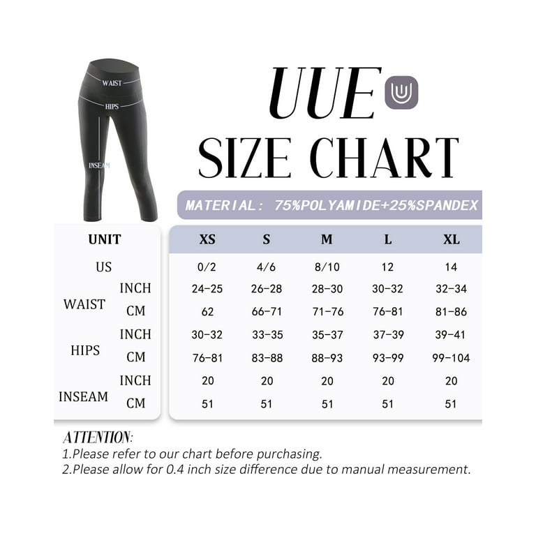 UUE 20Inseam Grey Women's Yoga Pants, 7/8 Length yoga leggings
