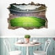 thumbnail image 3 of Adhesivo de pared 3D para sala de estar, adhesivos de pared de estadio de fútbol 3D, póster de estadio para habitación de niños, adhesivo de pared de fútbol colorido para habitación de niño, W, 3 of 5