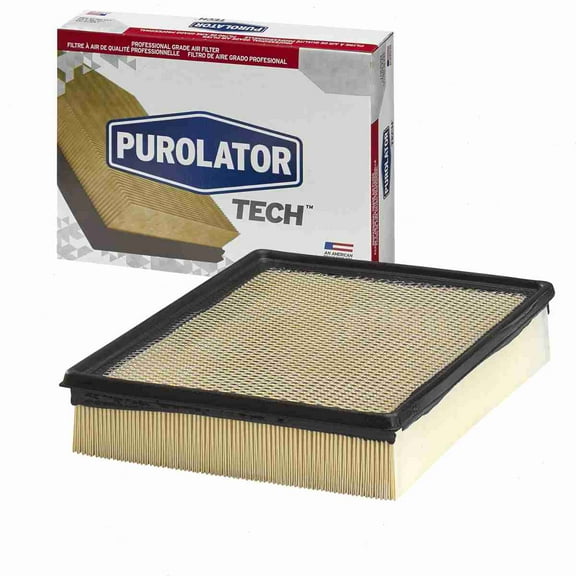 Purolator TECH Air Filter compatible with GMC Sierra 1500 4.3L 4.8L 5.3L 6.0L 6.2L V6 V8 1999-2018