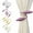 Beige, variant on Savings! Gspmoly Curtain Tiebacks No-Hole-Free Installation Tiebacks Twisted Music Metal Live Buckle Tiebacks and Exquisite Tiebacks Curtain Clip Buckle Savings
