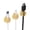 Transparent yellow, variant on Drrntien 3Pcs Cord Clips with Strong Adhesive Cable Holders for Desk Car Wall Home Office