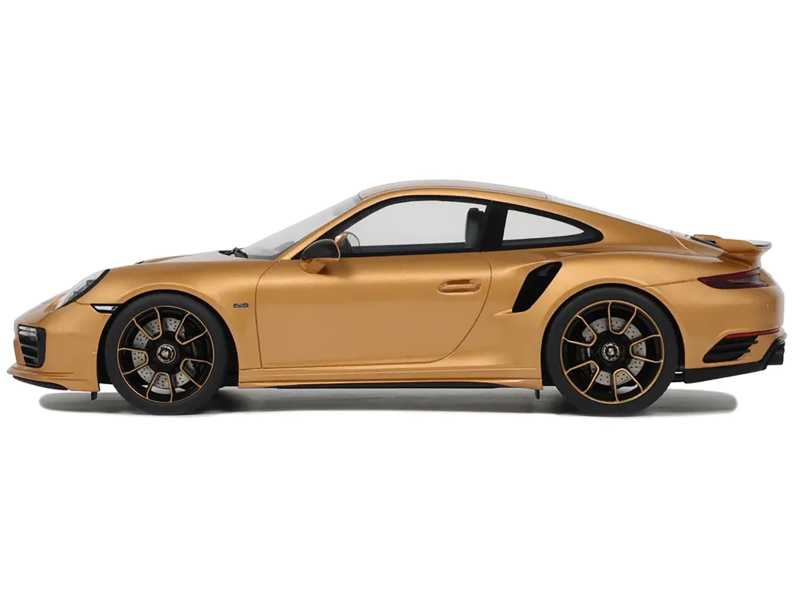 GT Spirit Porsche 911 991.2 Turbo S Coupe Gold 1:18 Resin