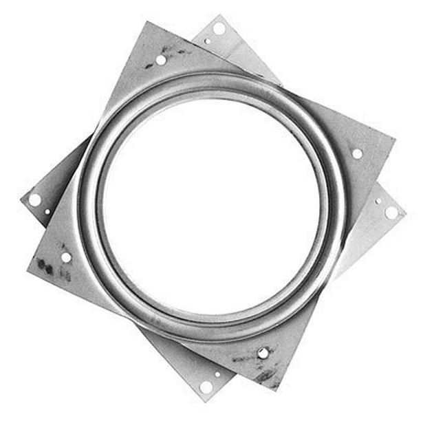 Lazy Susan 6" Square Load Bearing Rings Can Support Up To 500 Lbs