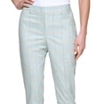 thumbnail image 2 of DKNY Women's Essex Ankle Pants Green Size 10, 2 of 3