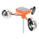 thumbnail image 1 of Ahuyentador Solar De Pájaros, Fácil De Instalar Batería Incorporada A Prueba De Lluvia Prismas Reflectantes Giratorios Versátiles De 360 ​​​​​​ Control De Aves Al Aire, 1 of 7