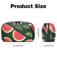 thumbnail image 5 of Watermelon USB Organizer | Hard Drive Cases | Charge Cord Organizer | Travel Cord Organizer Case - Oxford Cloth Waterproof Digital Storage Bag 5.9x9.44x3.14 in, 5 of 6