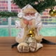 thumbnail image 3 of EeaseMX Muñeco de Papá Noel sentado Muñeca de regalo de Navidad Juguetes de franela Decoración de mesa de Navidad (blanco cremoso), 3 of 5