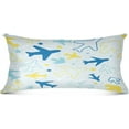 thumbnail image 2 of GZHJMY Cute Airplane in Kindergarten Style Zippered Velvet Pillowcases,Super Soft and Cozy Luxury Plush Pillow Case Bed Pillow Pillowcases, 20x26 Inches Home Decor, 2 of 7