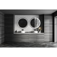 thumbnail image 7 of Modern Mirrors Corona Round Lighted Bathroom Vanity Mirror with IP44 Rating and Dimmable Lighting, 7 of 7