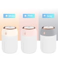 thumbnail image 2 of Yeacher 330mL Colorful Mist Humidifier Diffuser Portable 7-color Night Light Quiet USB Humidifier with 2 Mist Modes Cool Mist for Desktop Car Home Office Bedroom, 2 of 7