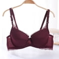 thumbnail image 2 of Dealovy Lace Bras for Women Push up Everyday Bras Adjustable Spaghetti Strap Comfort Full Coverage Bras, 2 of 7
