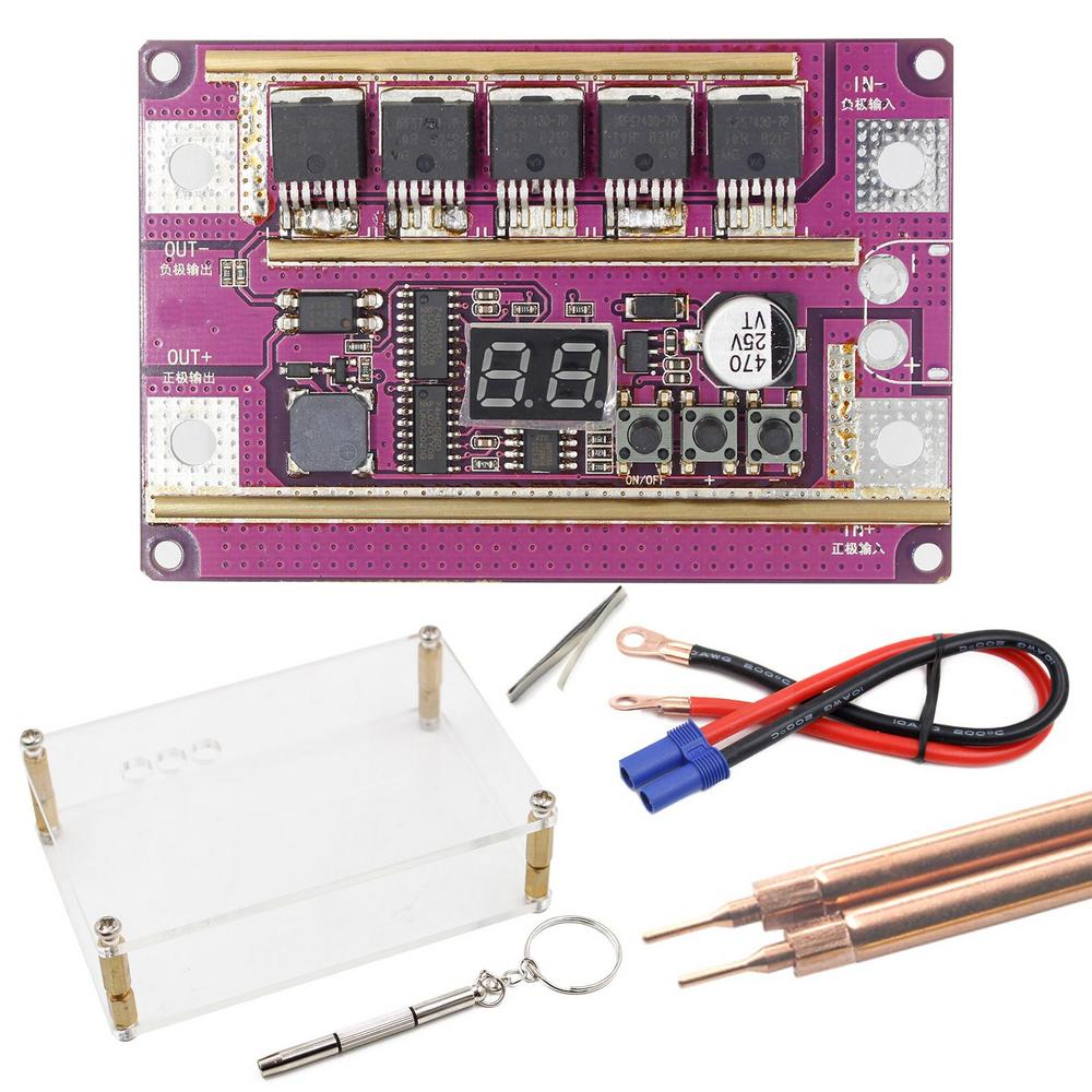 Younar Spot Welder Kit DIY Portable DIY Spot Welder Machine Kit Mini