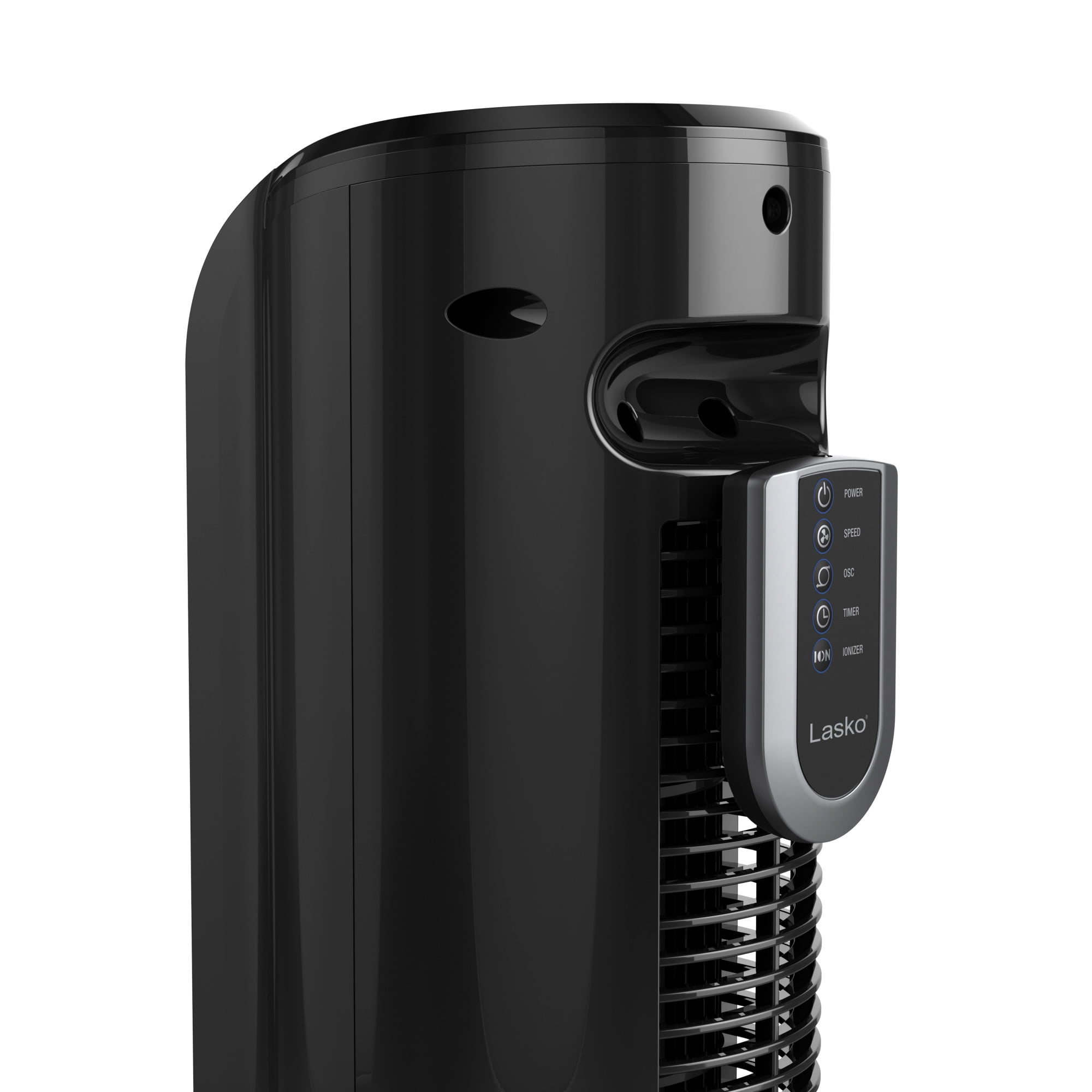 Lasko 32" 3-Speed Oscillating Remote Controlled Tower Fan, Black, T32202