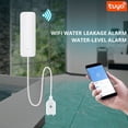 thumbnail image 4 of Water Detector Overflow Leak Alarm, for Tuya Zigbeewater Alarm Water Sensor, 4 of 7