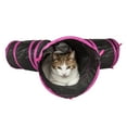 thumbnail image 7 of Pet Life ® 'Kitting-Go-Seek' Collapsible Folding Travel 3-way Kitty Cat Tunnel, 7 of 7