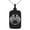 Black, variant on Stainless Steel Yggdrasil Huginn & Muninn Odin's Ravens Engraved Small Rectangle Dog Tag Charm Pendant Necklace