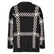 thumbnail image 5 of Puntoco moda mujer geométrico cuello pico botón patrón Casual manga larga suéter señoras prendas de vestir liquidación Puntoco Puntoco-1464, 5 of 6
