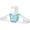 White, variant on 20 Pack Plastic Clothes Hangers, 16.7in Standard StackFit Hangers for T-Shirt, Coats, Jackets, Sweaters, Non-Slip Slim Hanger with Hooks, Space-Saving in Closet, Durable Clothes Organizers