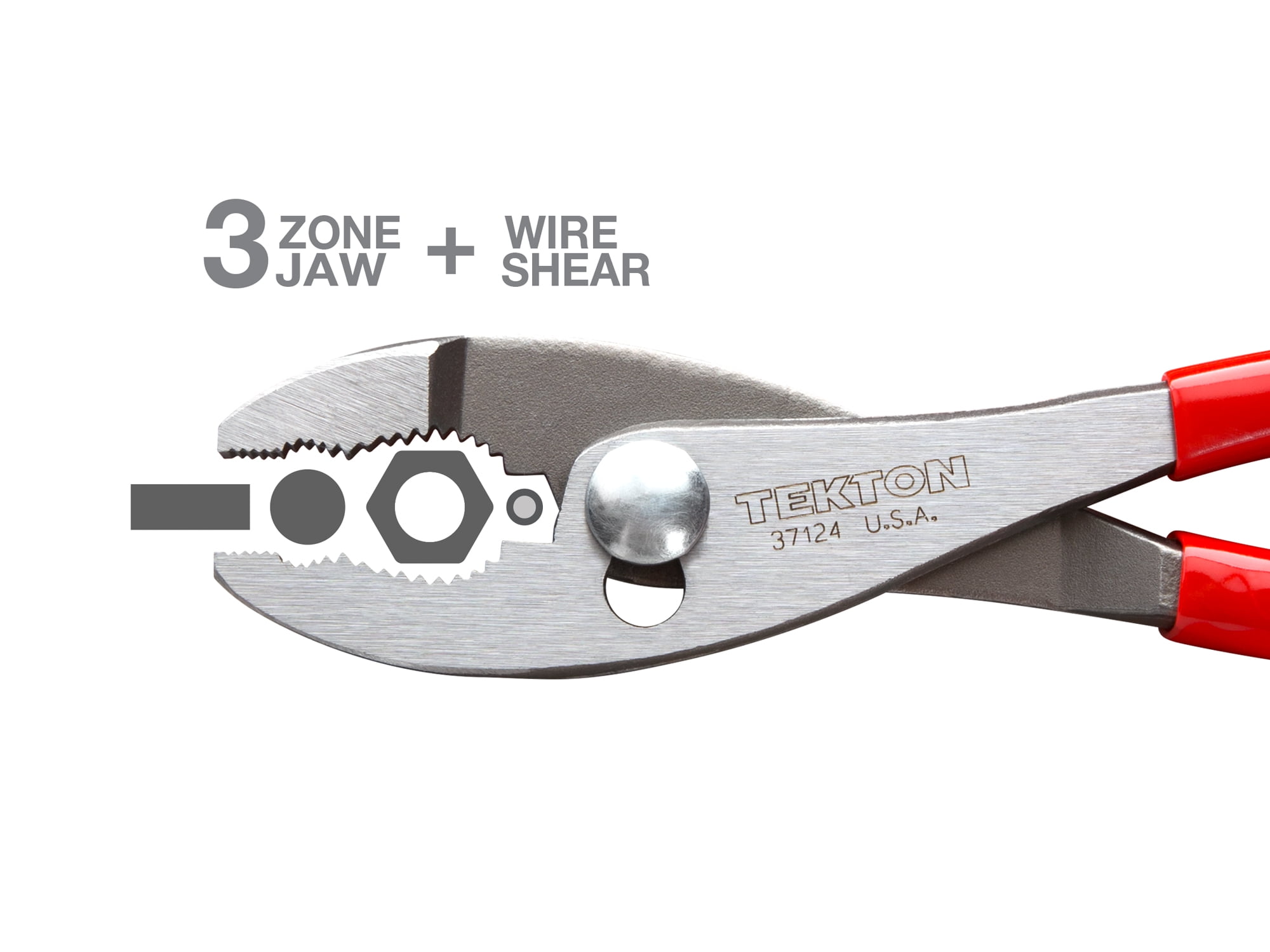 TEKTON 10 Inch Slip Joint Pliers | 37124