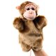 thumbnail image 3 of Lindo mono marioneta de mano de felpa para niños adultos animales marionetas mono de dibujos animados peluche marionetas juguetes, 3 of 7