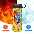 thumbnail image 6 of Pofeuu Floral Sunflowers Print 18oz Sports Insulated Kettle, Sports Bottle Water Bottles For Men Women For Gym Hiking Camping Running Mountain Bike Outdoor Sports, 6 of 8