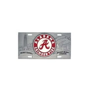 Alabama Crimson Tide Official NCAA 3D License Plate by Siskiyou 792137